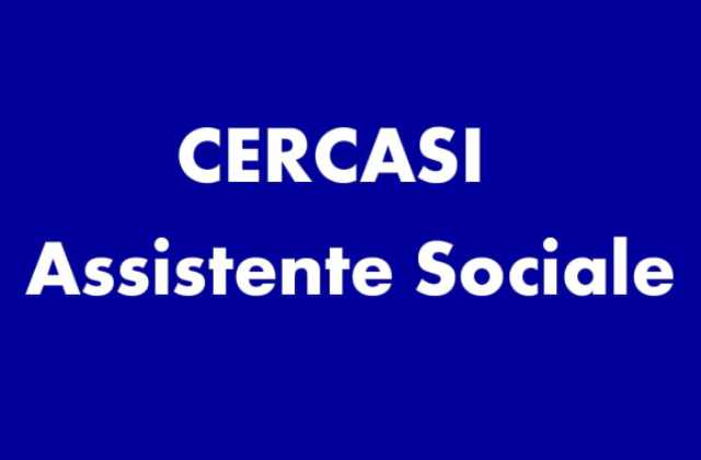 Cercasi assistente sociale per servizio nel PLUS 21