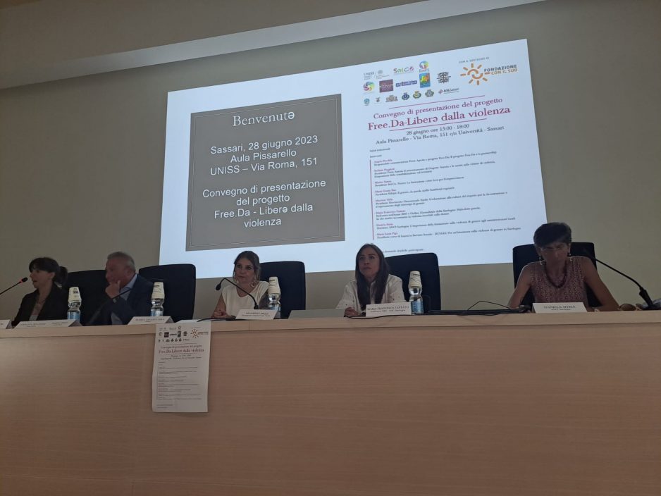 Ieri la prima presentazione del progetto Free.Da a Sassari