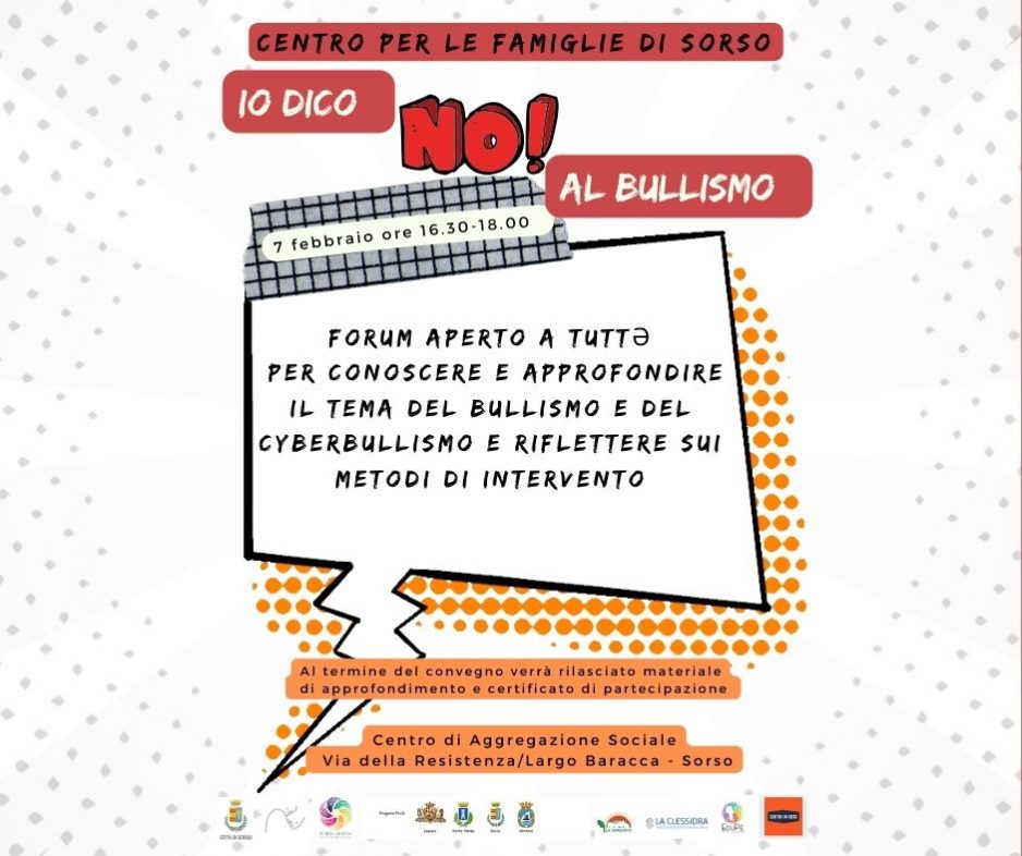 Incontro sul bullismo al Centro per le Famiglie di Sorso