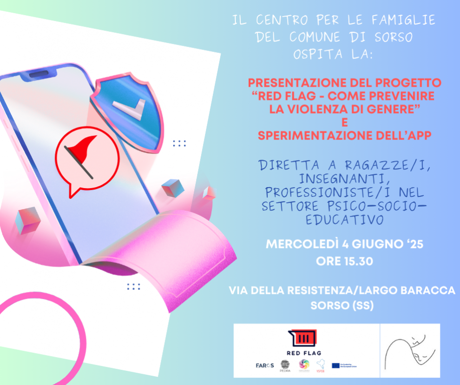 Il Centro per le Famiglie di Sorso ospita la sperimentazione di Red Flag