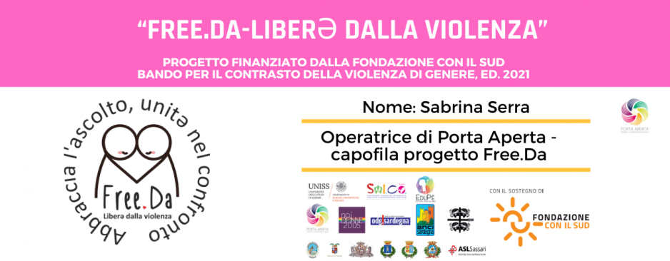 Free.Da al Pride Village di Sassari: cerca il nostro stand!