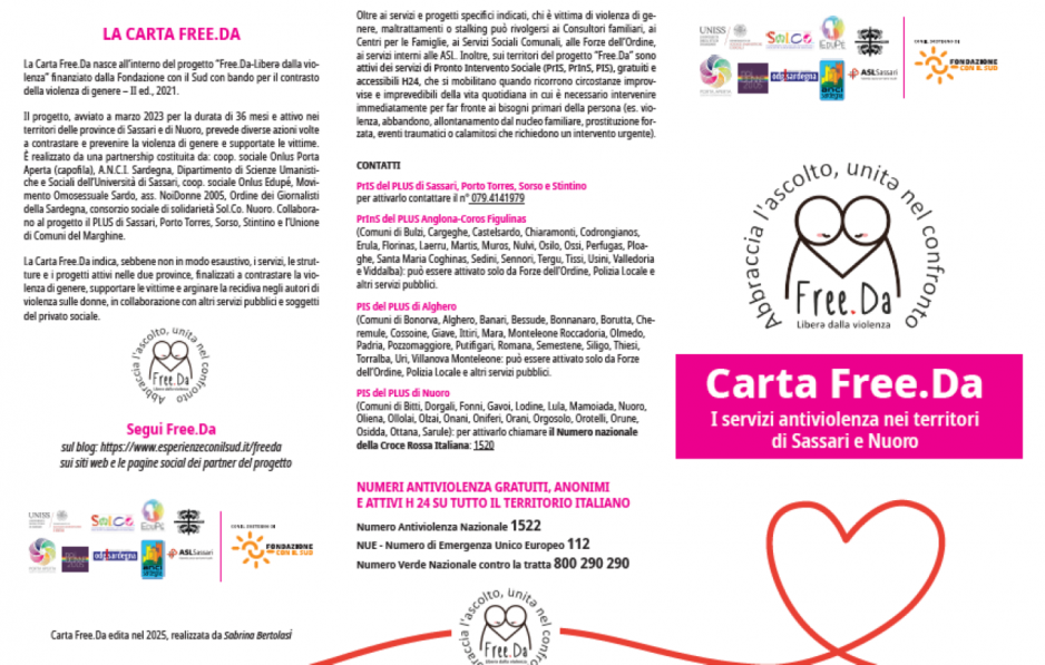 E’ online la Carta Free.Da