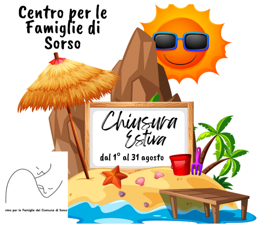 Chiusura estiva del Centro per le Famiglie di Sorso