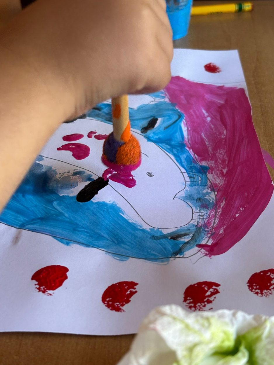 Il 2° lab di arte-terapia per ə piccolə di Casa Aurora