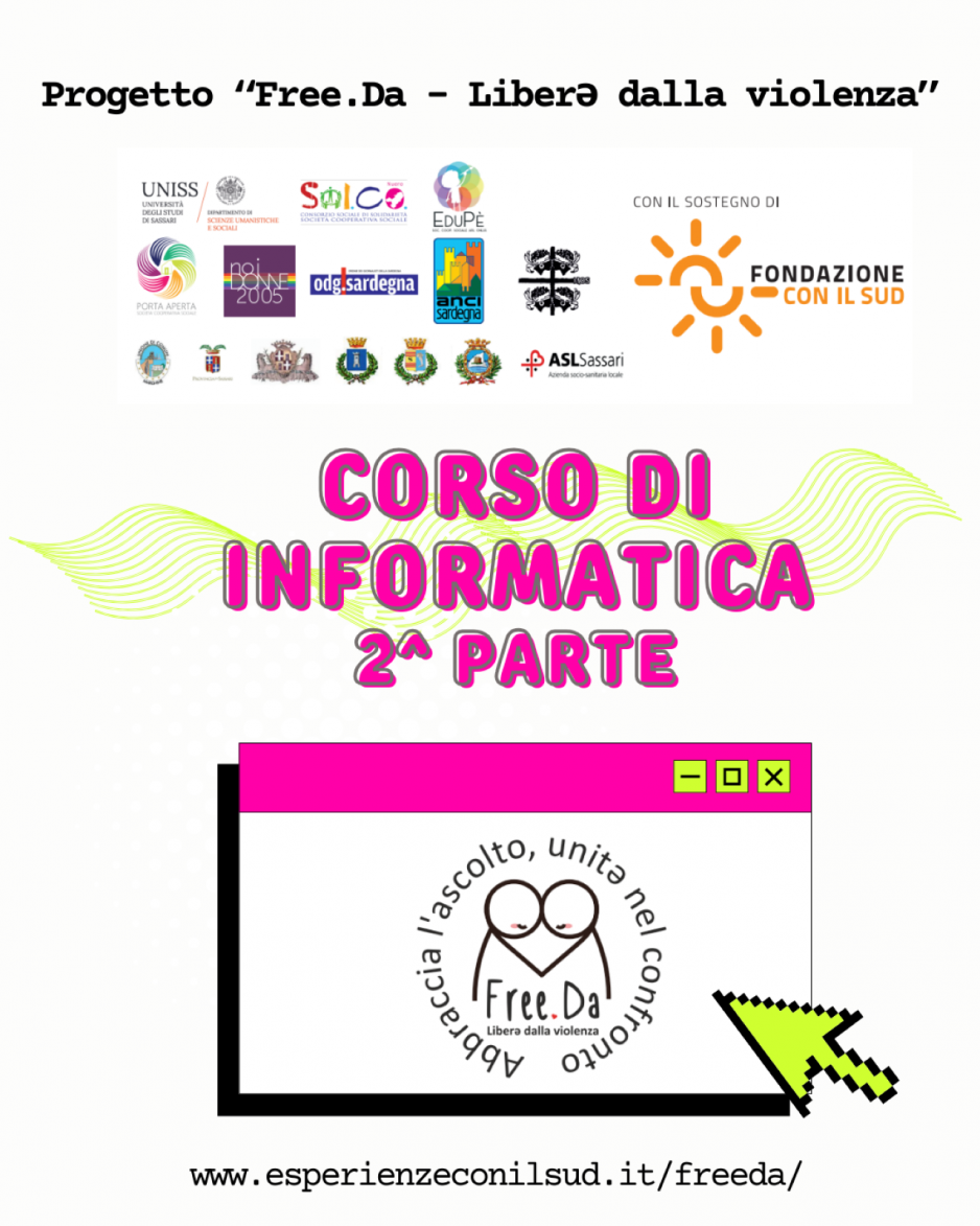 Free.Da: avviata la 2° parte del corso di informatica