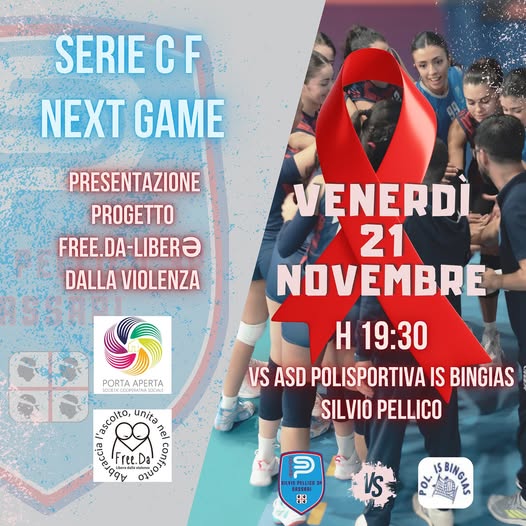 Pallavolo femminile: Free.Da in serie C