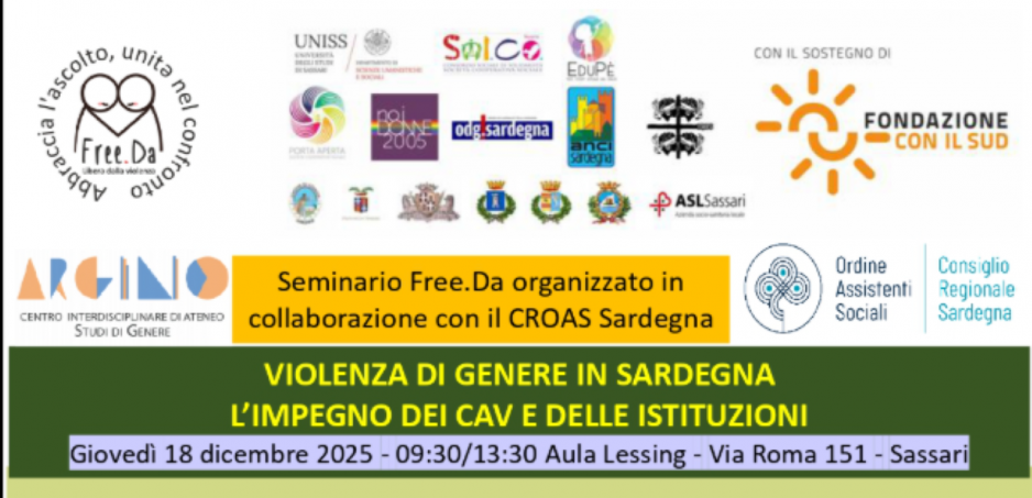 18 dicembre: seminario formativo del DUMAS per assistenti sociali e studentə universitarə